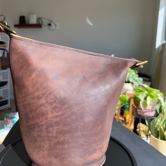 Coach Classic Legacy Helen Berg's Duffle Sac Bucket Bag with rare hide stamp - Picture 3 of 10